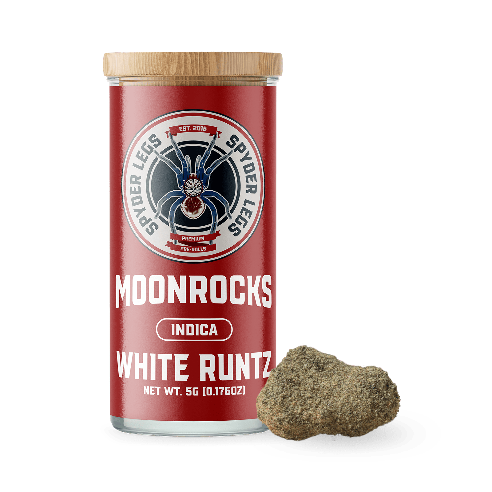 Spyder Legs - White Runtz - 5g Live Resin Moonrocks by Spyder Legs