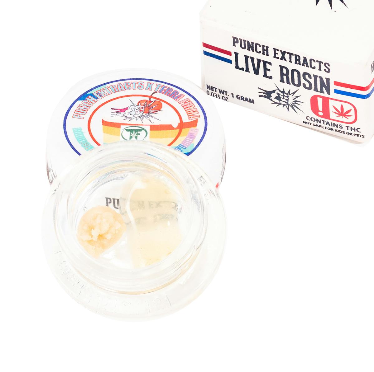 Punch | Rainbow Fizz Cake | Silver Tier | Live Rosin Half & Half | 1g