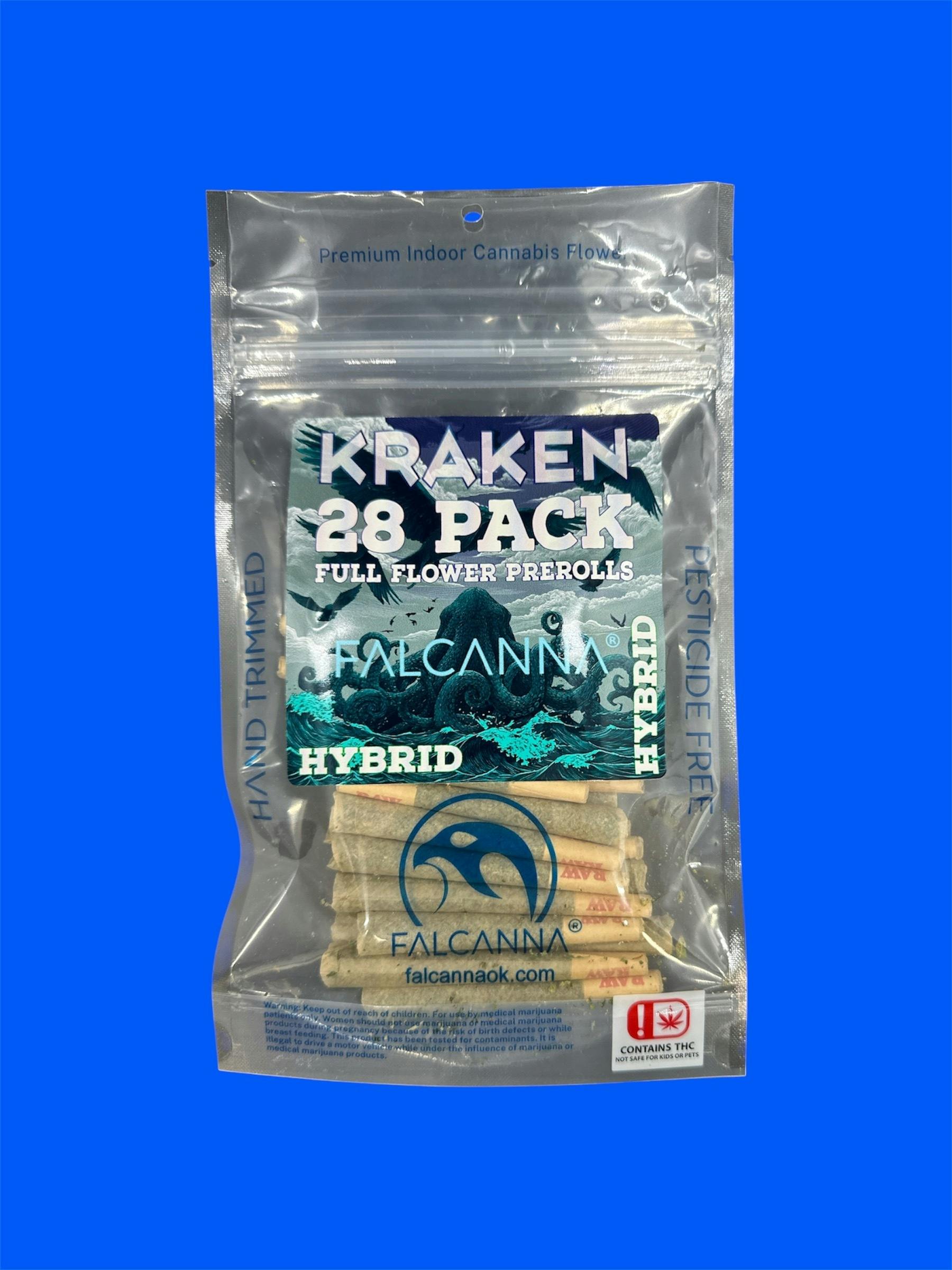The Kraken - Falcanna High Flyers 28g Pre-Roll Pack