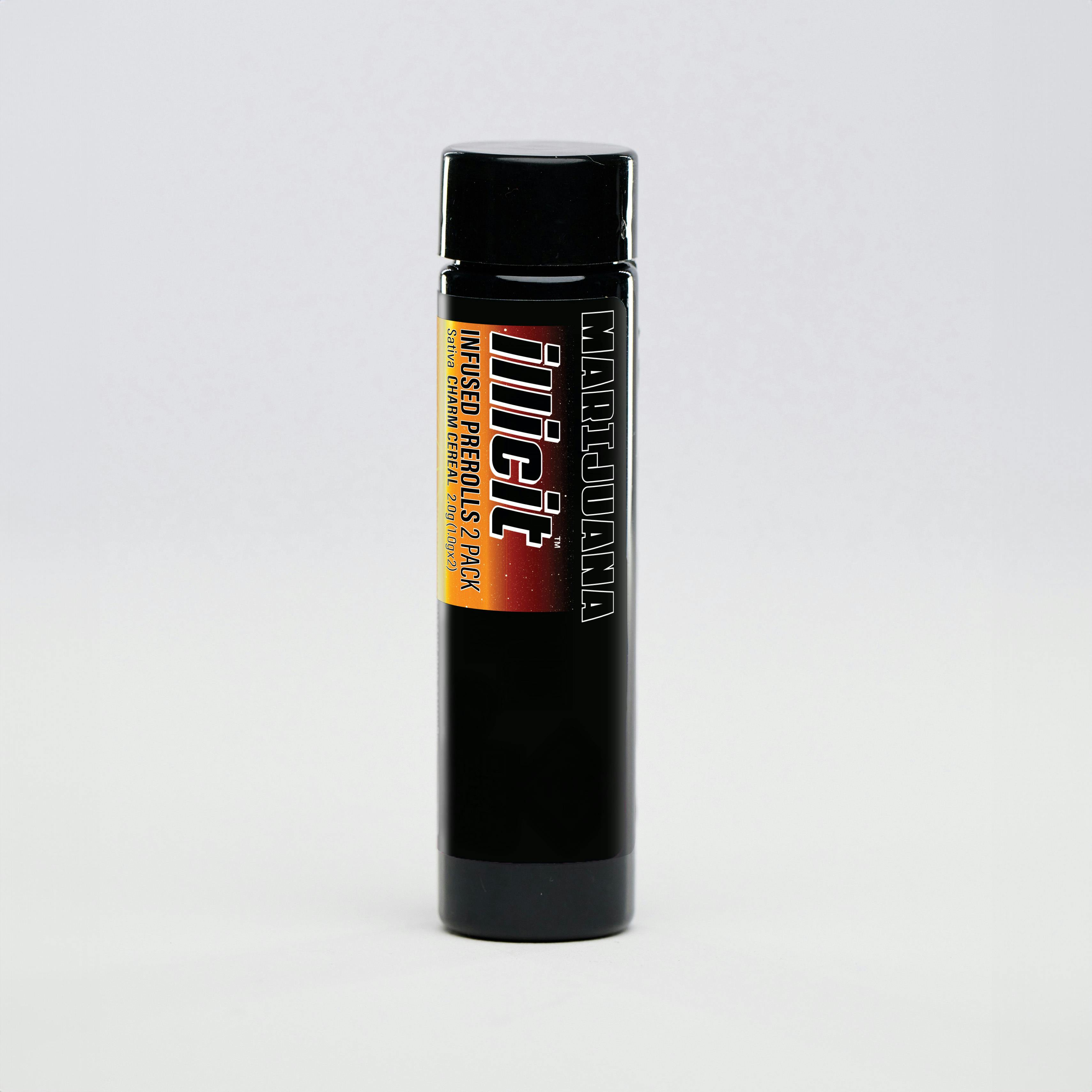 Charm Cereal 1g Infused Prerolls 2pk by ILLICIT