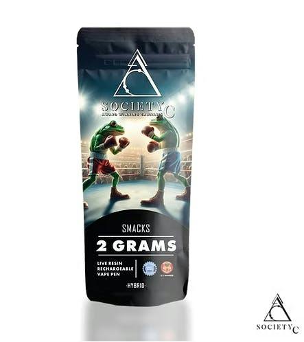 Smacks | Live Resin Disposable | 2g by Society C