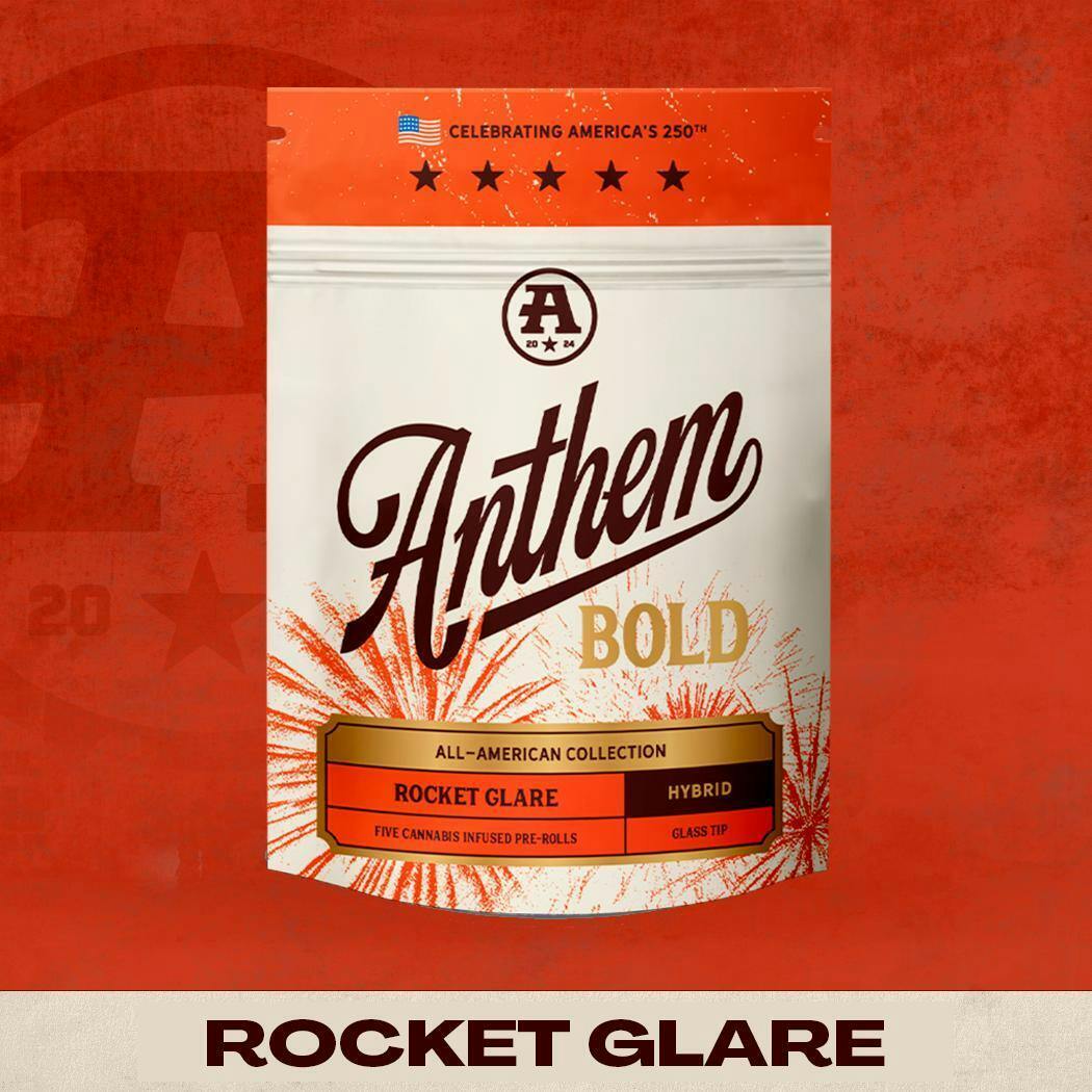 Bold Glass Tip Infused Rocket Glare Pre-Roll pack 2.5g (0.5g ea | 5 pack)
