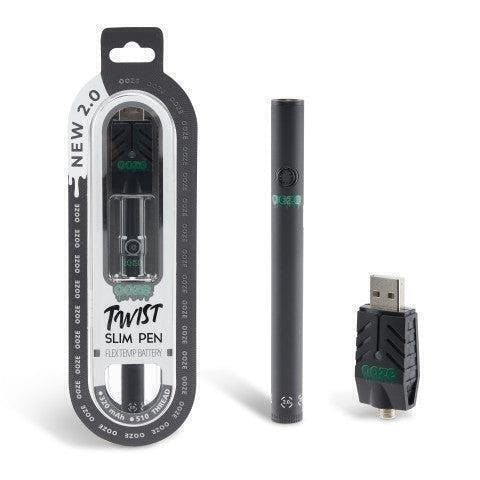 Slim Twist Pen 2.0 Black | Batteries