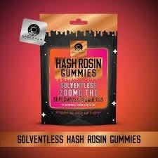 Supernova Strawberry | Hash Rosin Edibles | 20mg | 10pk