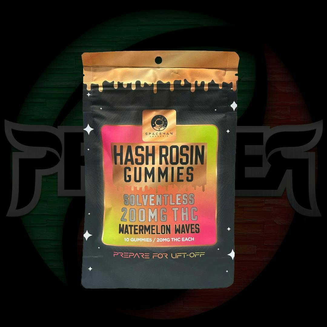 Watermelon Waves | Hash Rosin Edibles | 20mg | 10pk
