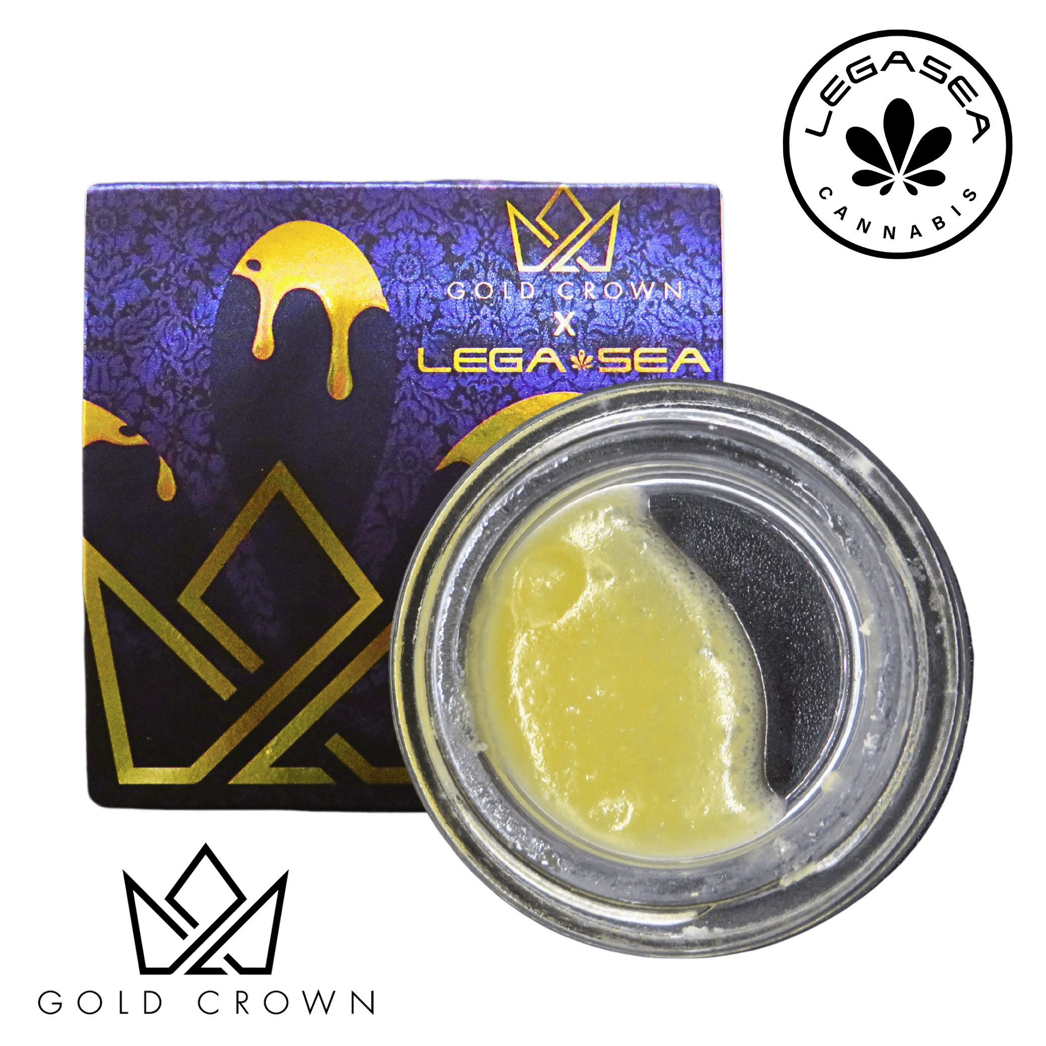 Gold Crown x LegaSea Farms | Sherb Stack | Badder | 1g