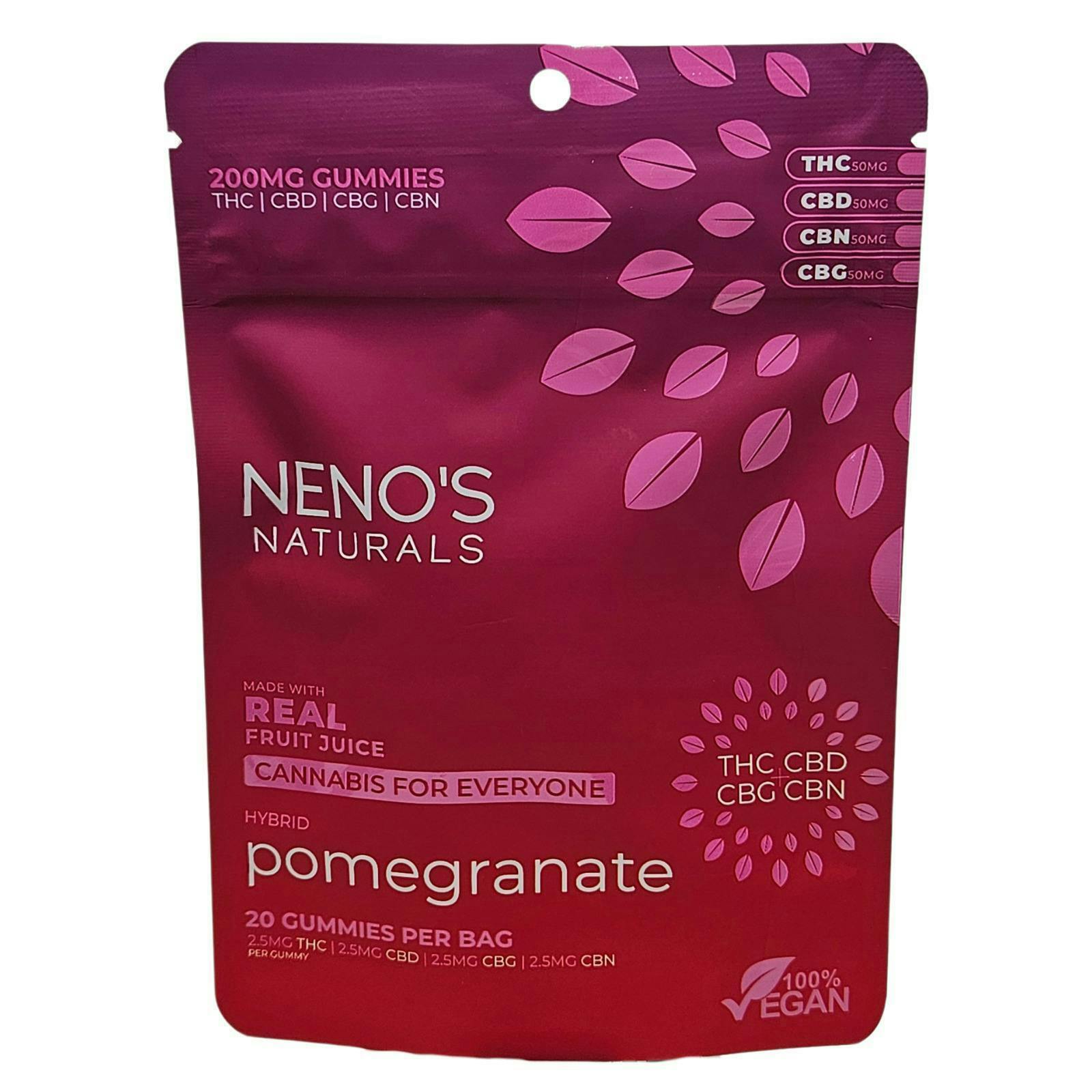 Pomegranate | Edibles | 2.5mg | 20pk