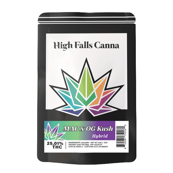 High Falls Canna | MAC x OG Kush | 14g by High Falls Canna NY