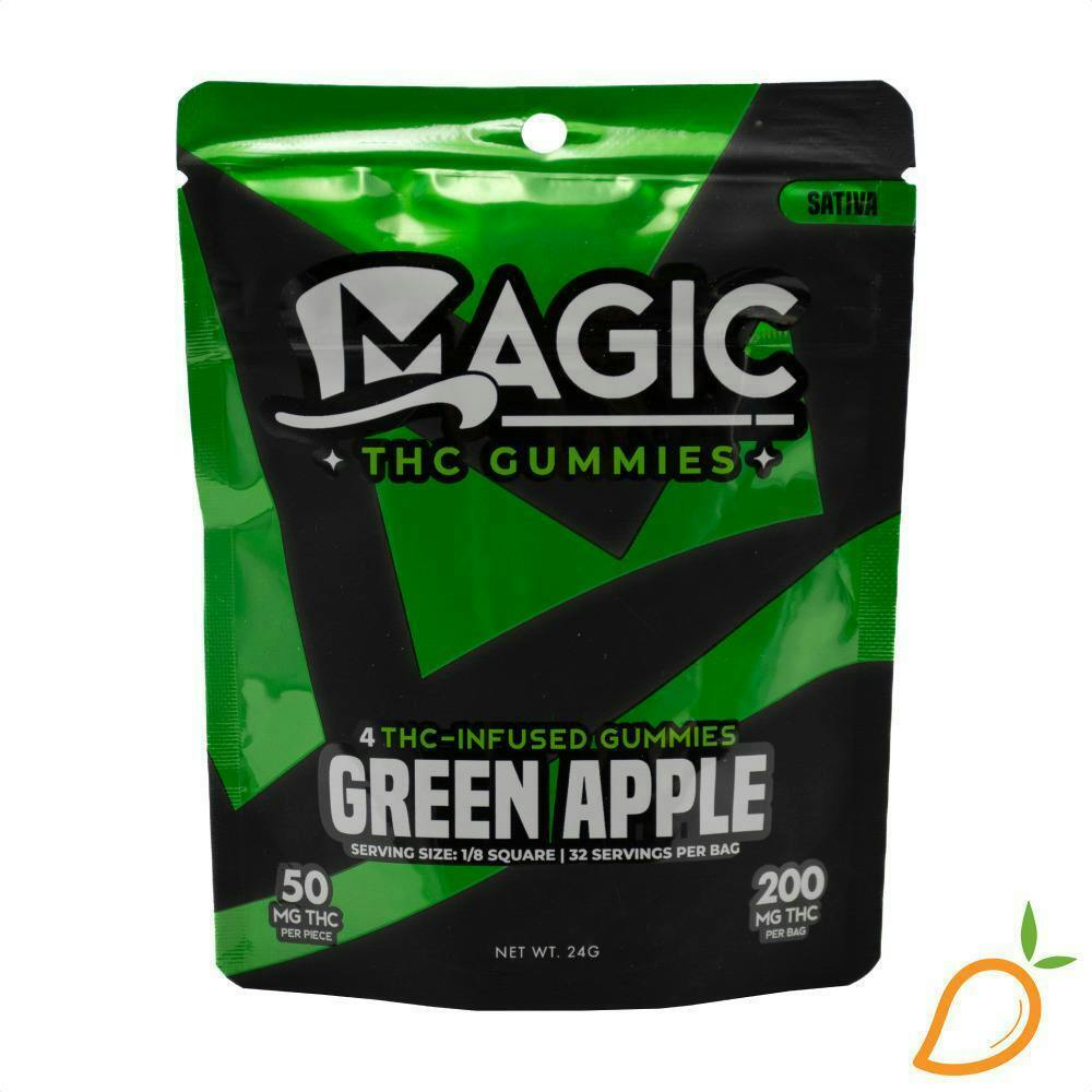 Green Apple | Edibles | 50mg | 4pk