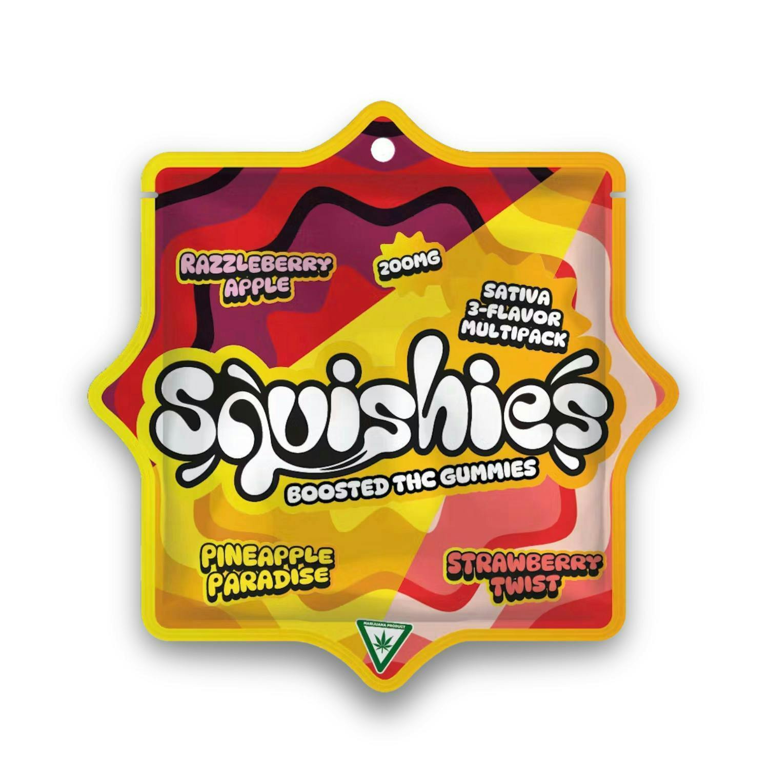Sativa Squishie's Rosin Gummies | 200mg | 10ct | 20mg/ea