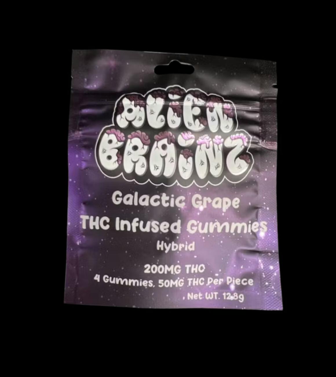 Galactic Grape Gummies | 200mg | 4ct | 50mg/ea