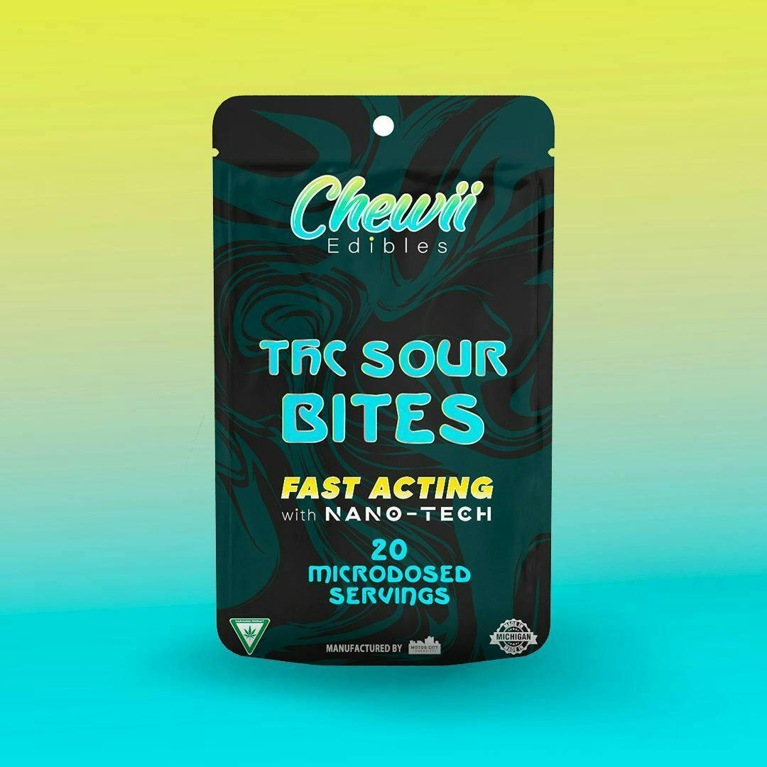 Sour Bites Gummies | 200mg | 20ct | 10mg/ea