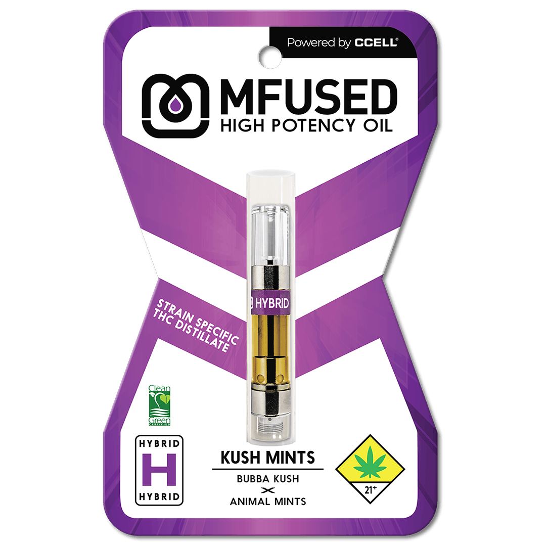 Kush Mints | Strain Specific Distillate Cartridge | 1g