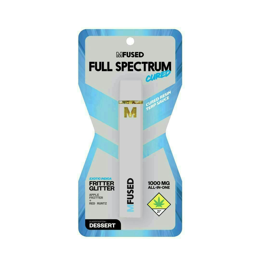Fritter Glitter | Full Spectrum Cured Disposable | 1g
