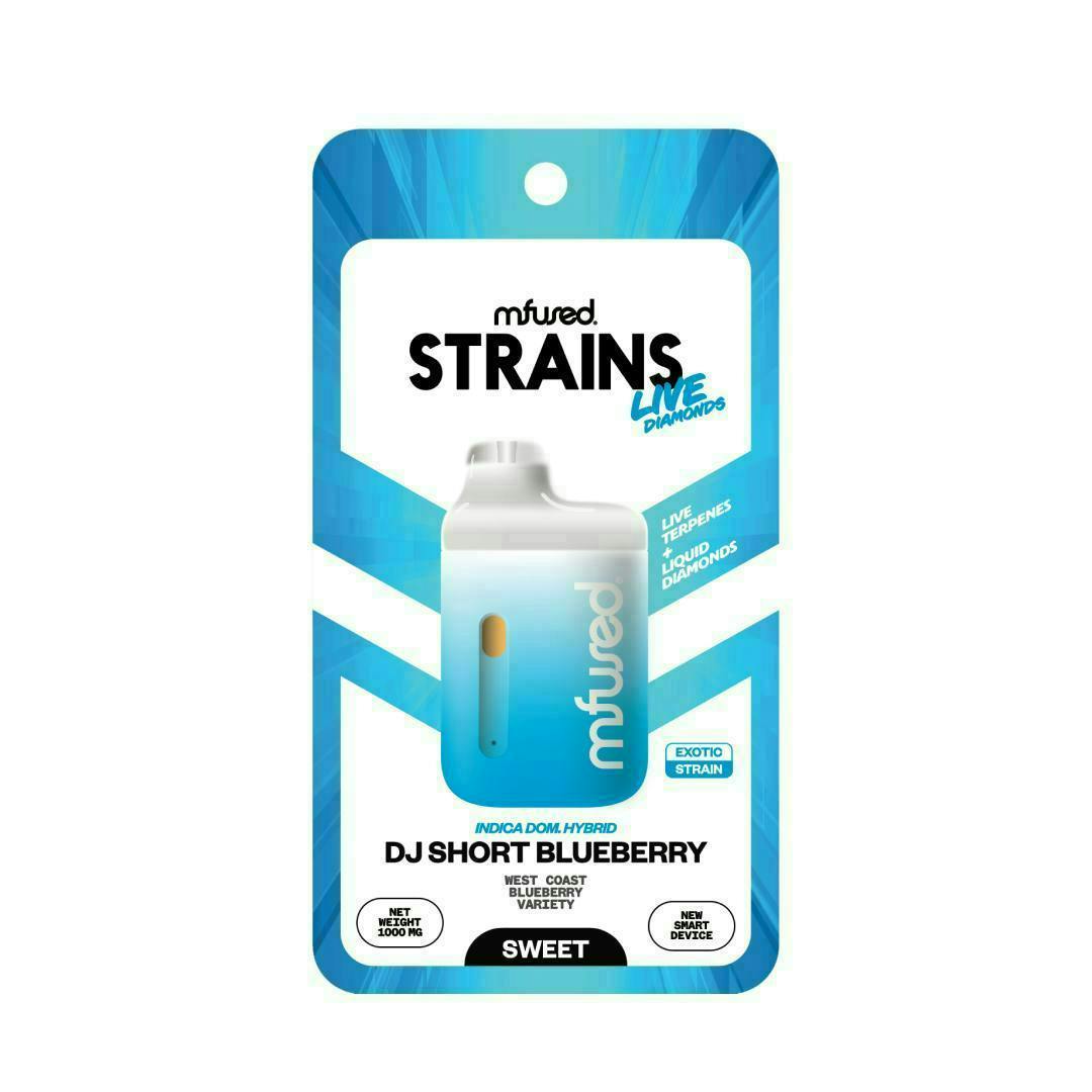DJ Short Blueberry | STRAINS Live Diamonds Jefé Disposable | 1g