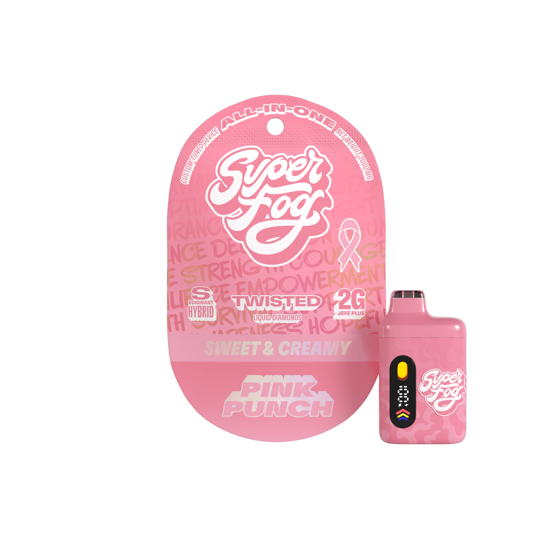 Pink Punch (Breast Cancer Awareness) | TWISTED Jefé XL Disposable | 2g
