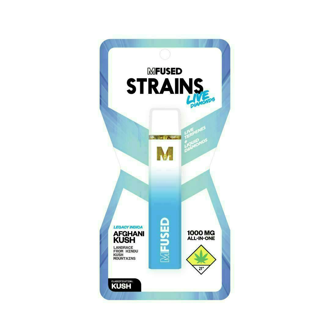 Afghani Kush | Strains Live Diamonds | Disposable | 1g