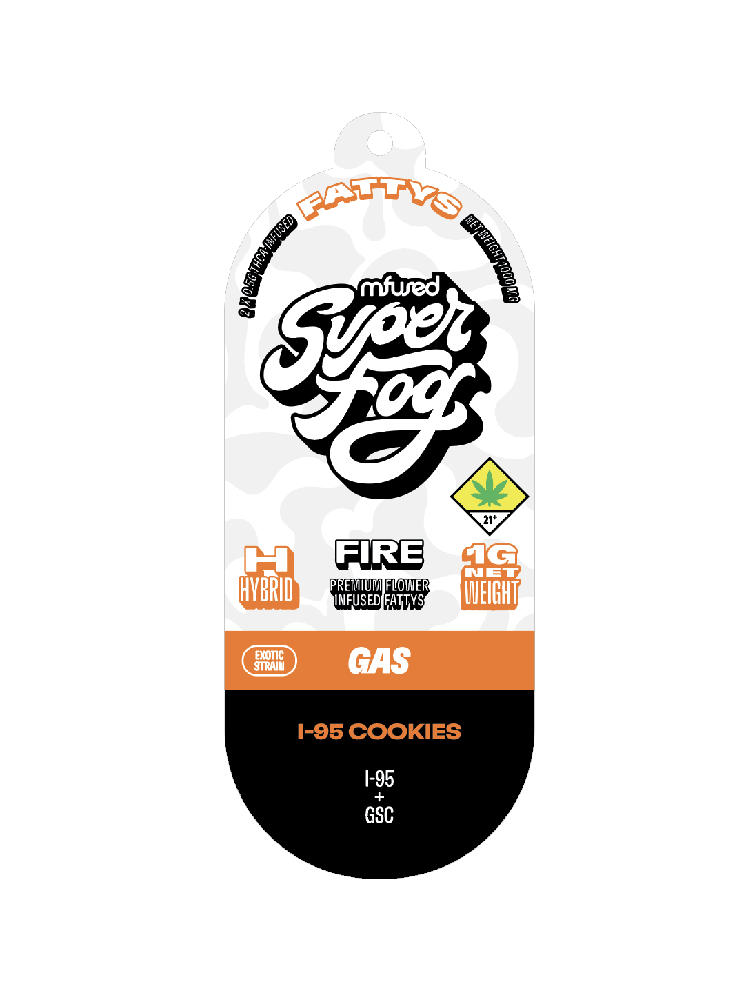 FIRE Fatty's Infused Minis · 0.5g each · 2pk