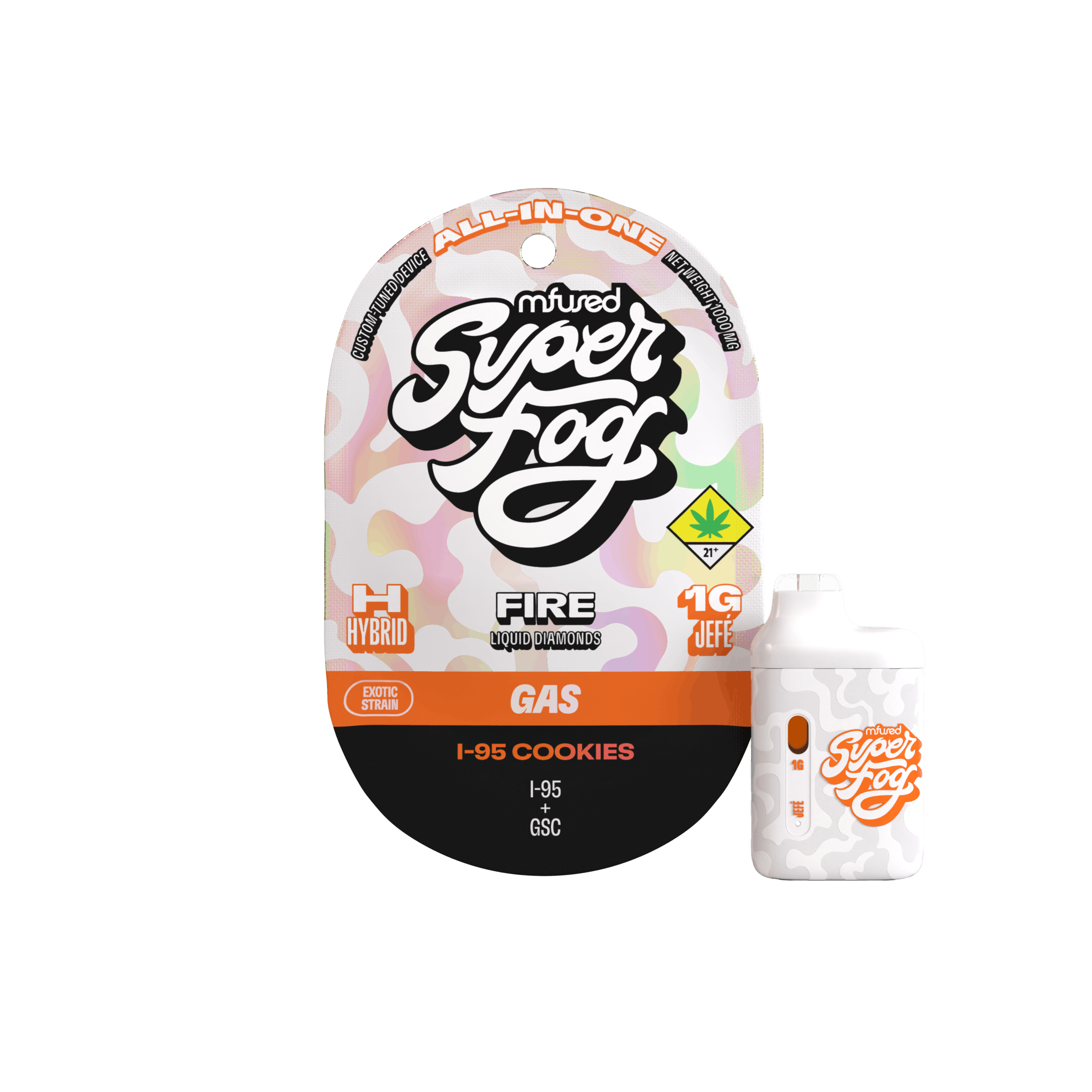 I-95 Cookies | FIRE Liquid Diamonds Jefé Disposable | 1g