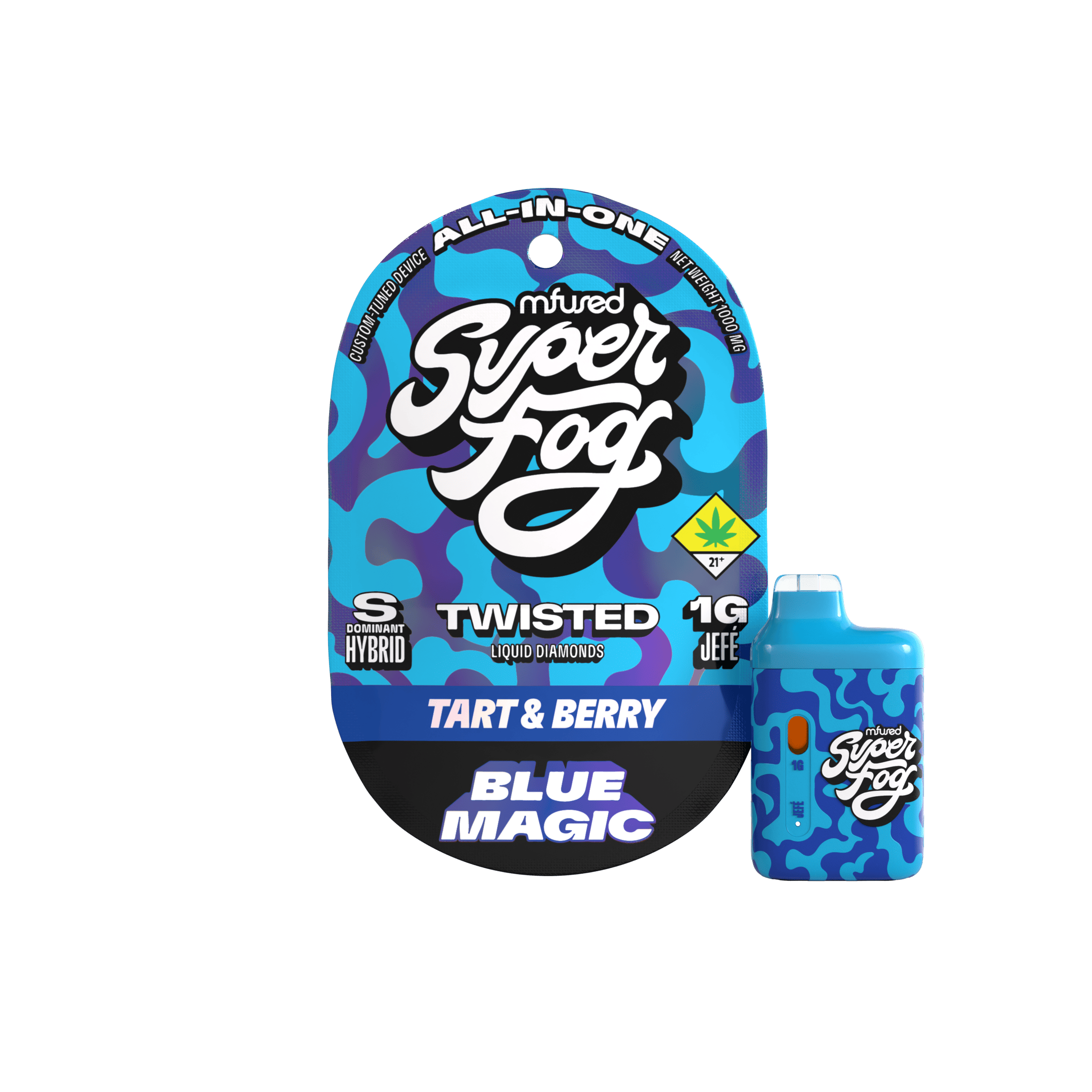 Blue Magic | TWISTED Liquid Diamonds Jefé Disposable | 1g