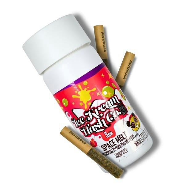 Space Melt | Single Scoop Rosin Infused Minis | 0.5g each | 3pk by Ice Kream Hash Co.