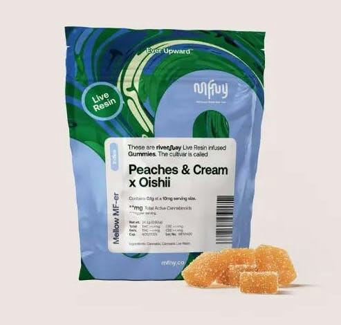 Peach x Oishii | Gummies | 10pk | 10mg/ea by MFNY
