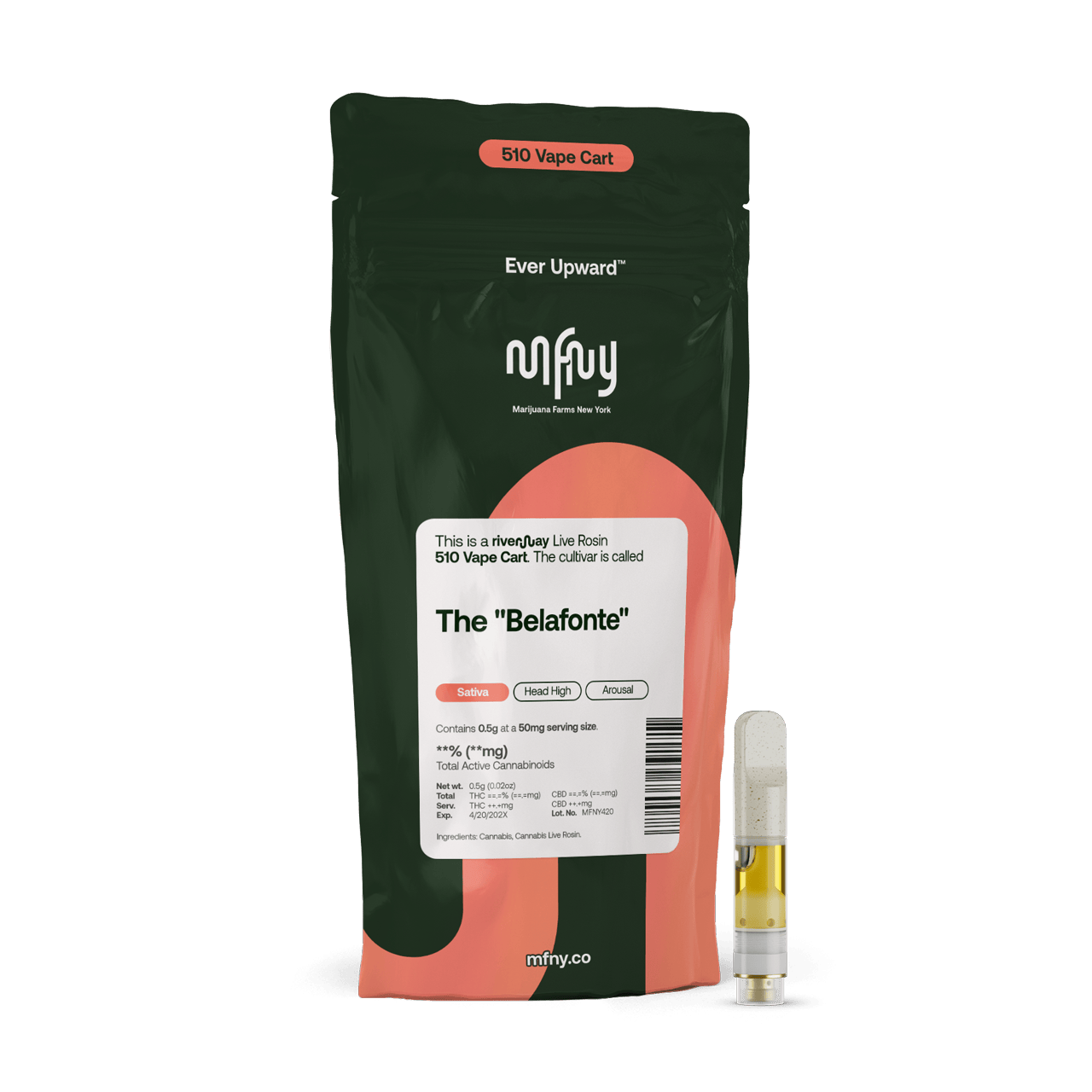 The "Belafonte" | Live Rosin Cartridge | 0.5g
