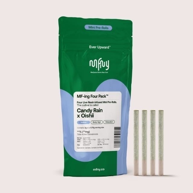 candy rain x oishii | Infused Minis | 0.75g | 4pk