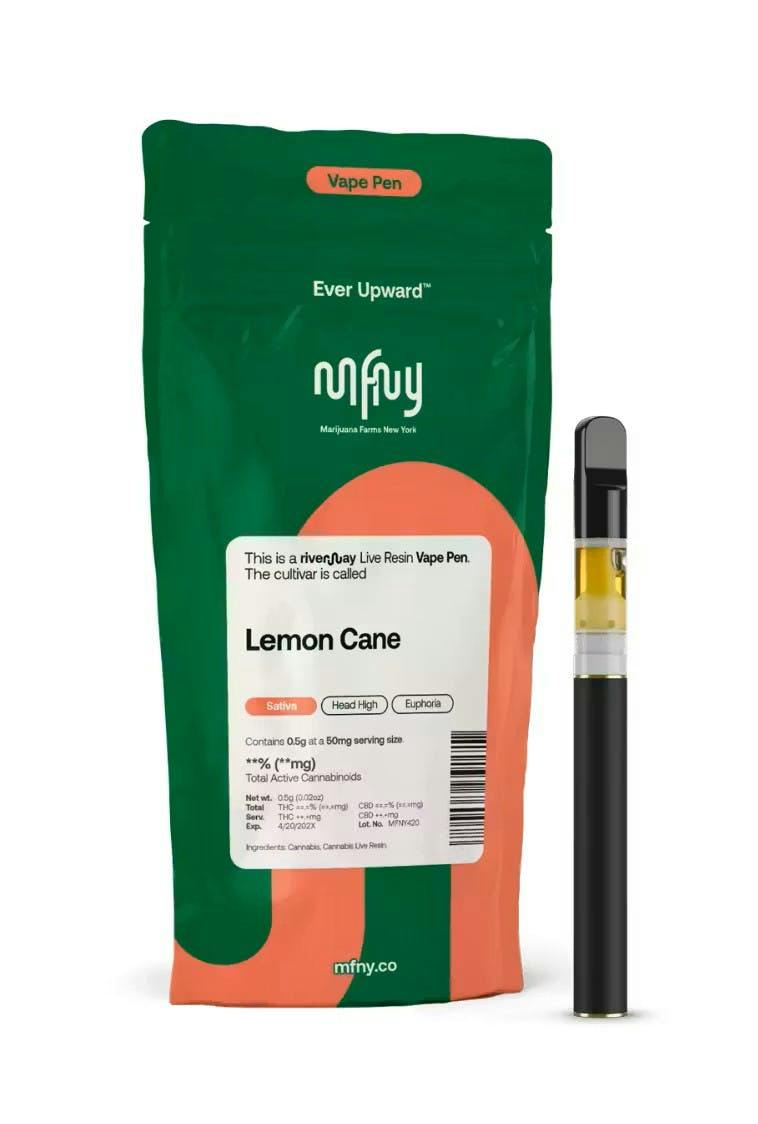 Lemon Cane | Live Resin Disposable | 0.5g