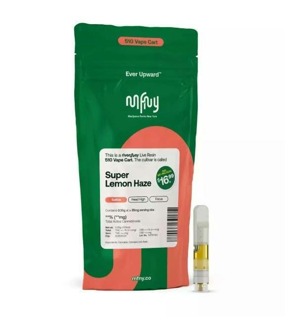 Super Lemon Haze | Cartridge | 0.35g at Gotham Cannabis Dispensary