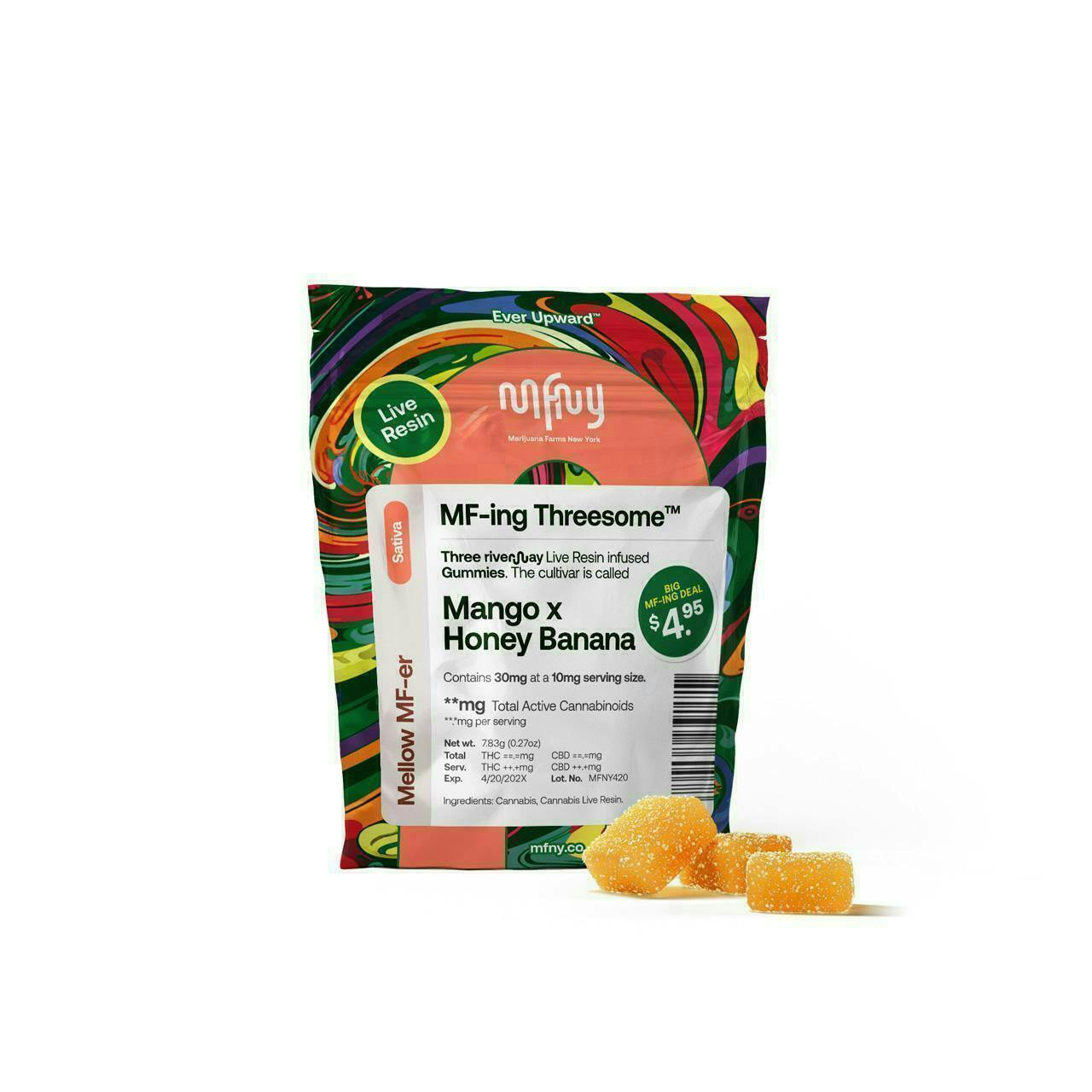 Mango x Honey Banana Resin