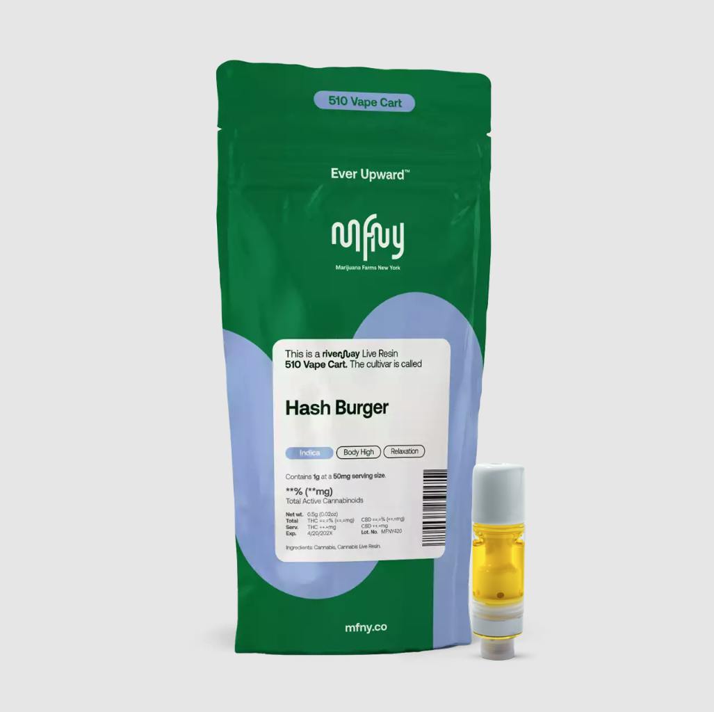Hash Burger | Live Resin Cartridge | 1g