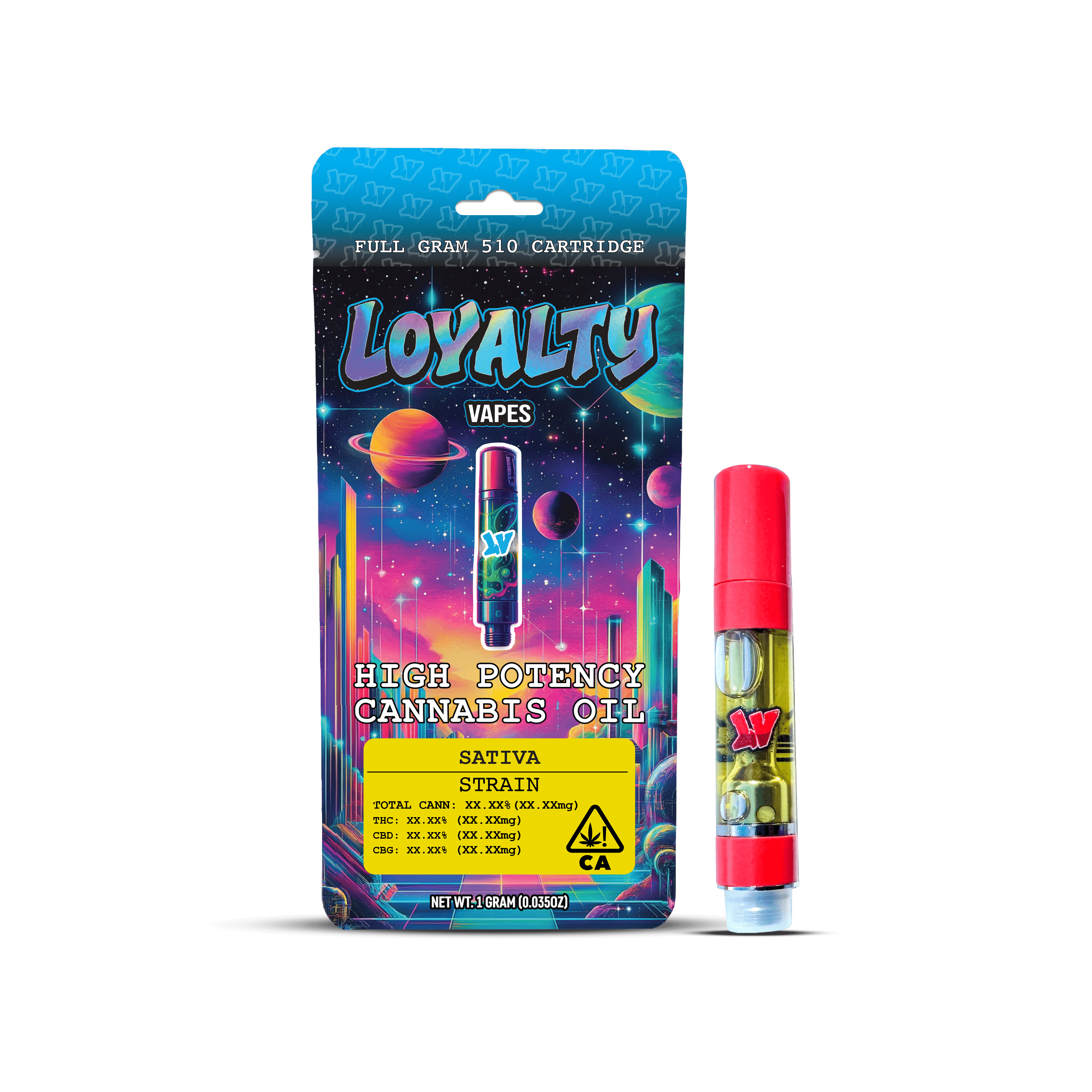 Loyalty Vapes | Super Lemon Haze | Cartridge | 1g by Loyalty Vapes