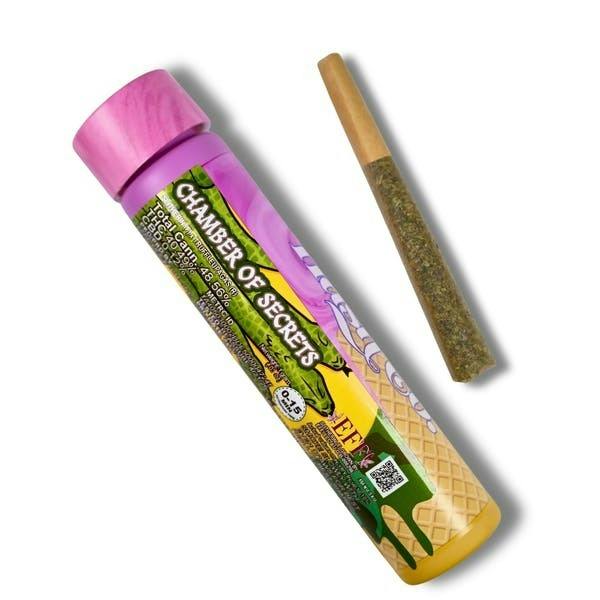 Chamber of Secrets | Rosin Infused Joint | 1g by Ice Kream Hash Co.