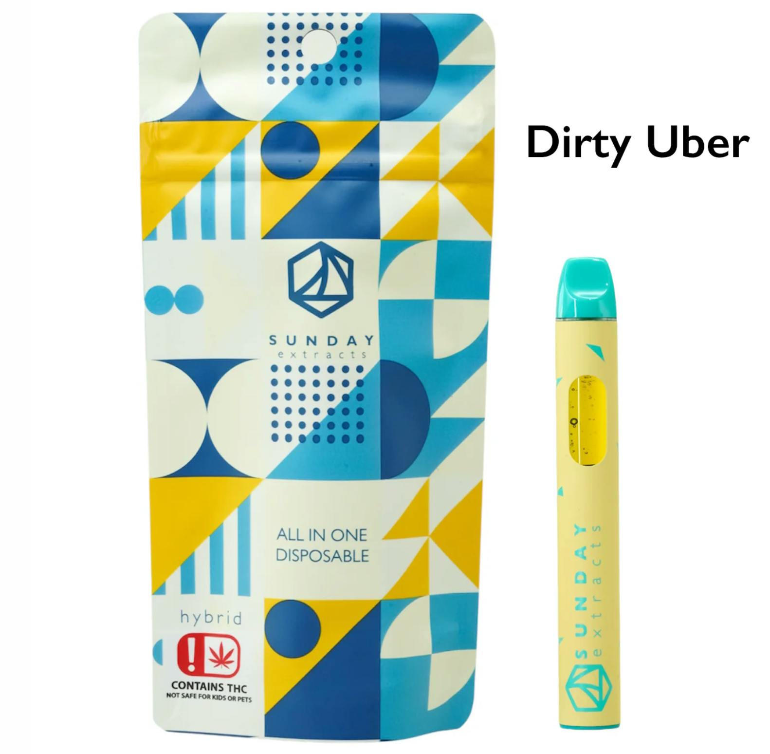 Dirty Uber | Live Resin Disposable | 2g