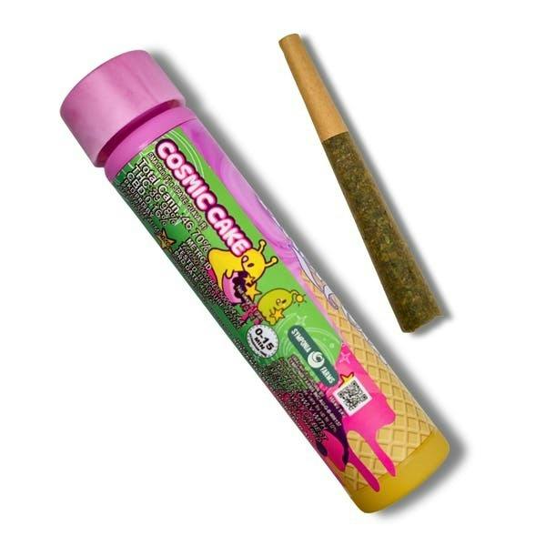 Cosmic Cake | Rosin Infused Joint | 1g by Ice Kream Hash Co.