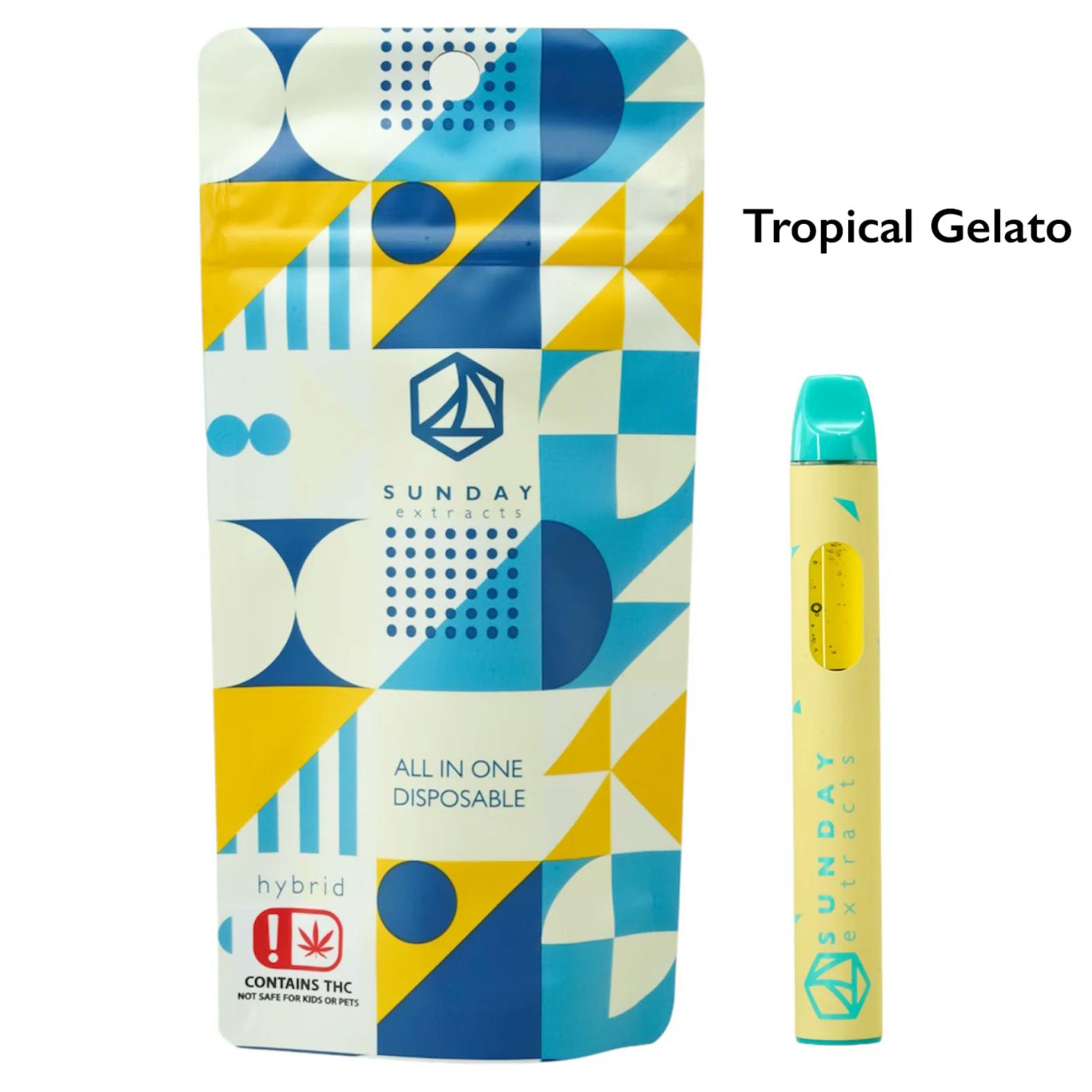 Tropical Gelato | Live Resin Disposable | 2g
