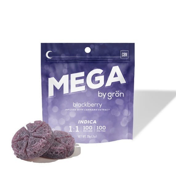 Grön Edibles: Mega Blackberry Pearls