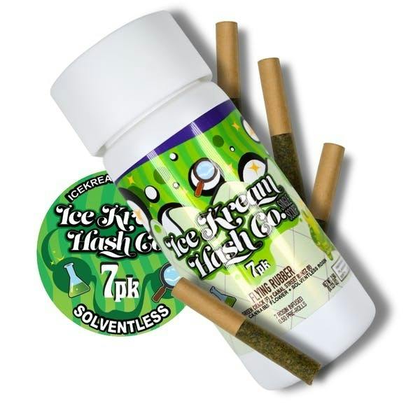 Flying Rubber | Rosin Infused Minis | 0.5g each | 7pk