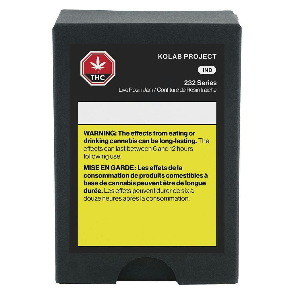 232 Series Live Rosin Jam | Solventless | Rosin | 1g
