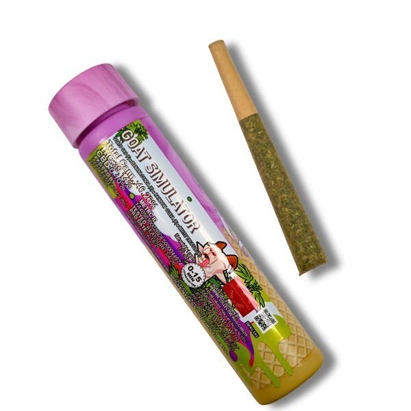Goat Simulator | Rosin Infused Joint | 1g by Ice Kream Hash Co.