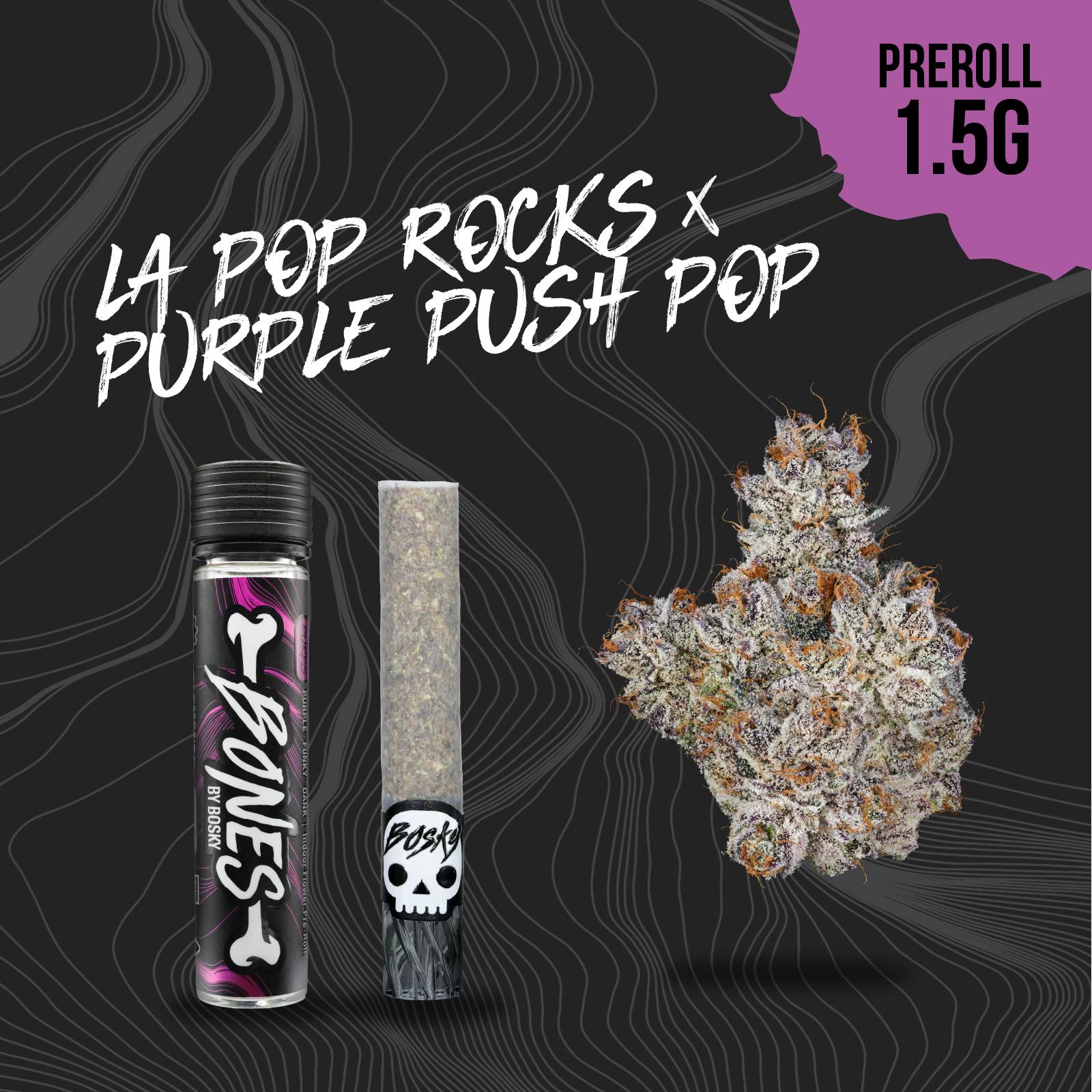 La Pop Rocks x Purple Push Bones Purps
