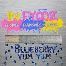 Blueberry YumYum | Infused Joints | 1g