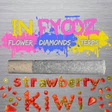 Strawberry Kiwi | Infused Joints | 1g at Collective Premium Cannabis Littleton