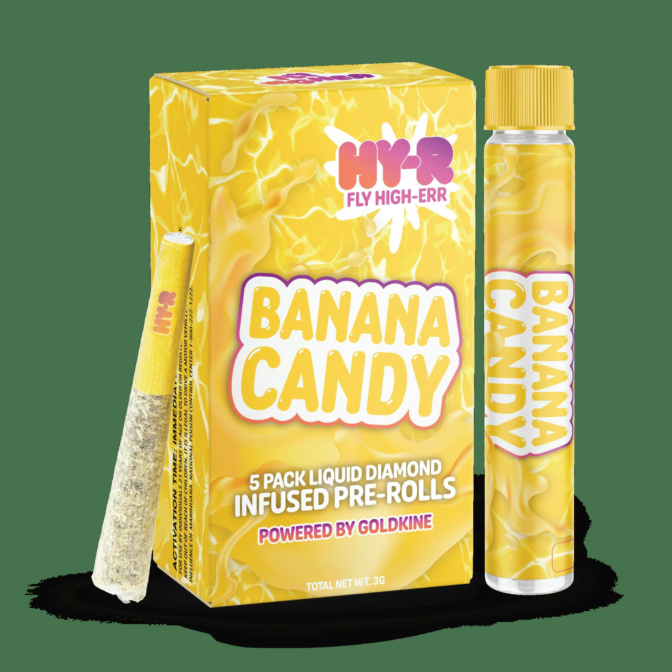 Banana Candy | Infused Joints | 1g | 3pk