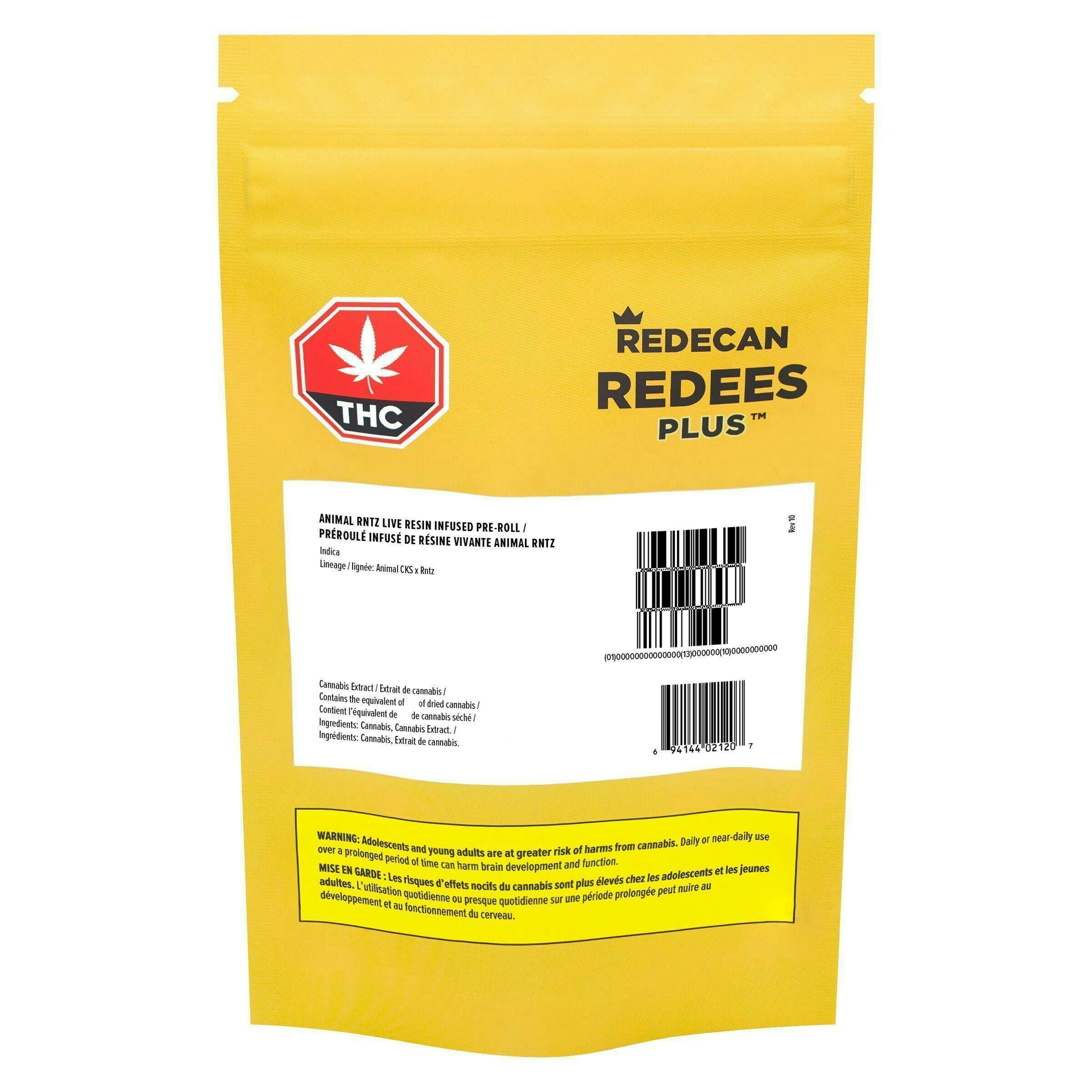 Animal Rntz | Infused Joints | 0.5g each | 4pk