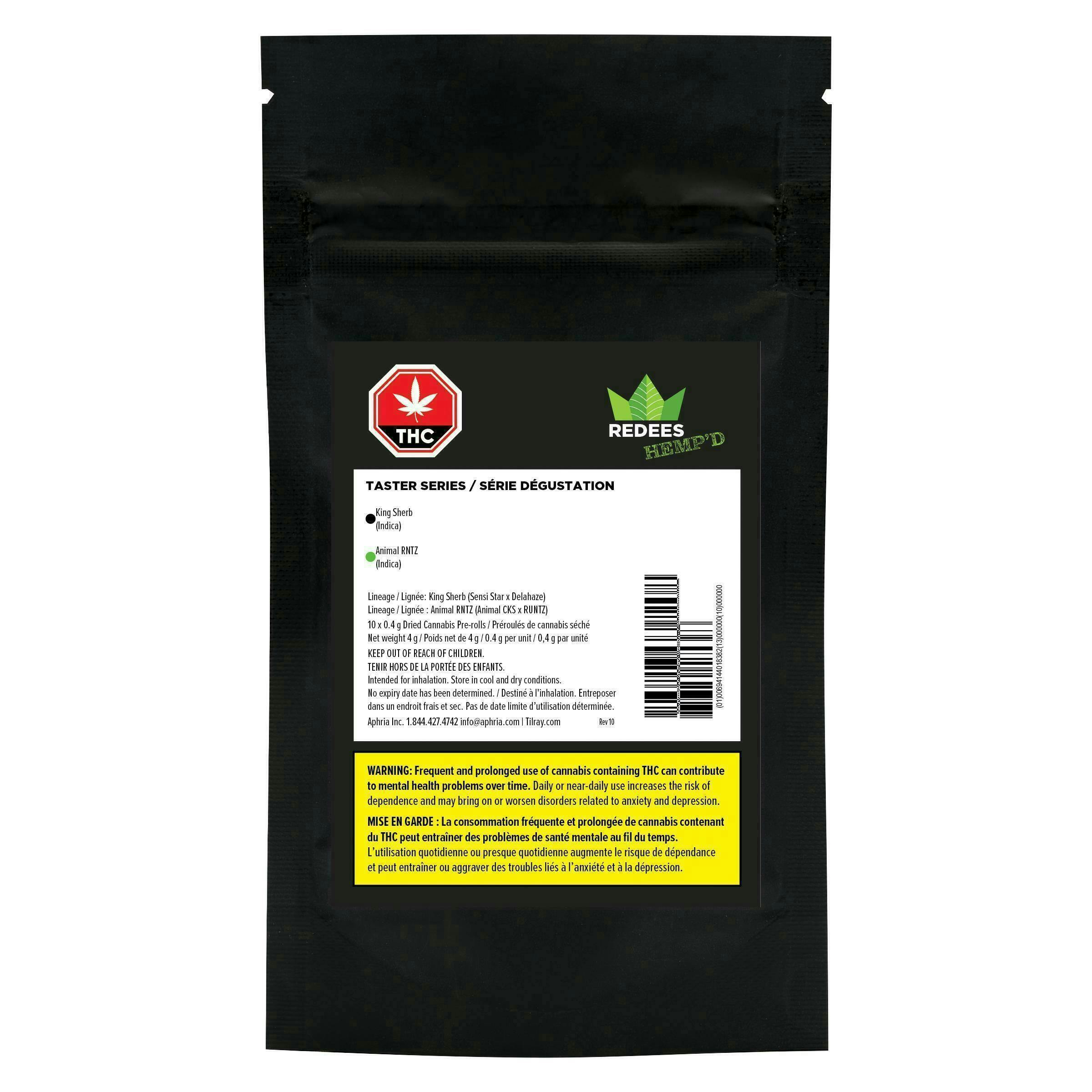 Animal Rntz x King Sherb | Joints | 0.4g each | 10pk