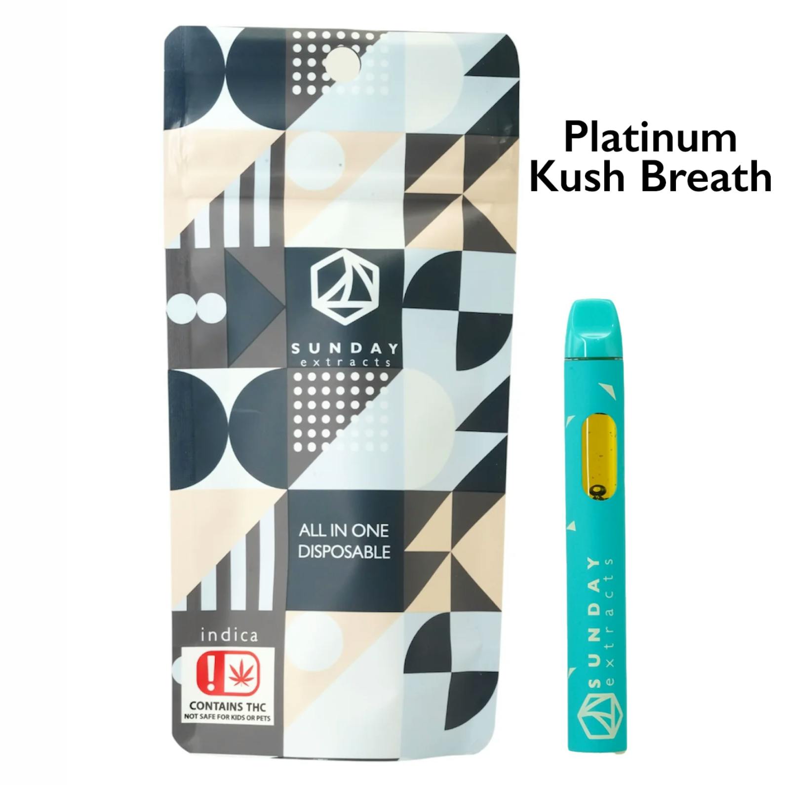 Platinum Kush Breath | Live Resin Disposable | 2g