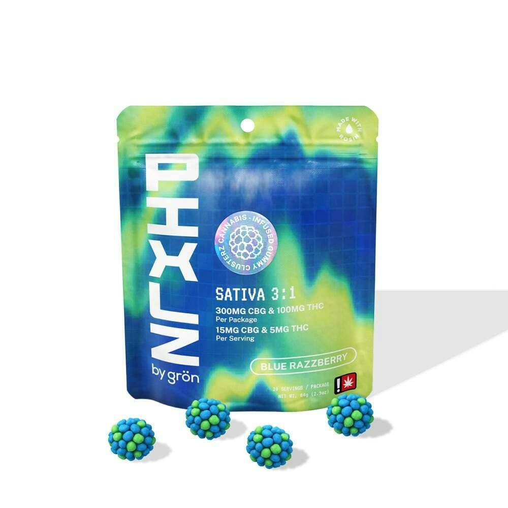 Blue Razzleberry 3:1 CBG:THC Gummies · 100mg · 20ct