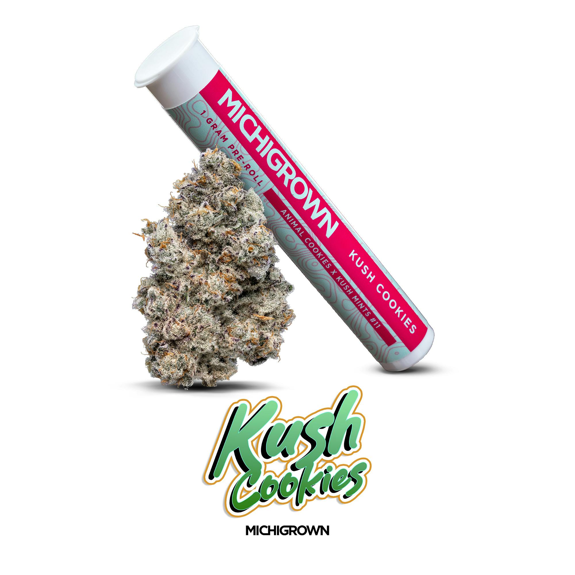 KUSH COOKIES - 1 GRAM PREMIUM PRE ROLL by MICHIGROWN